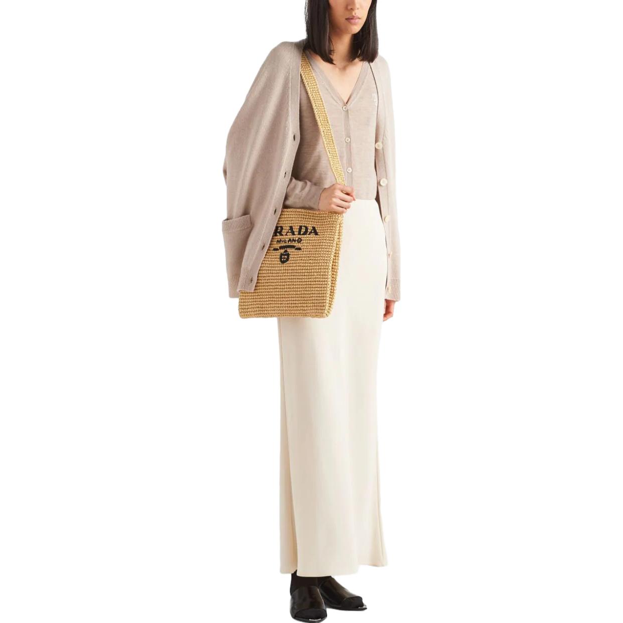 PRADA Button-up Cashmere Cardigan