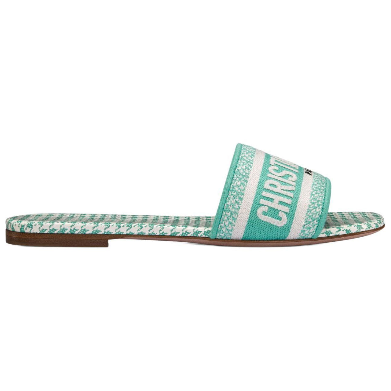 DIOR DIORIVIERA Slide Slippers Women's Mint Green