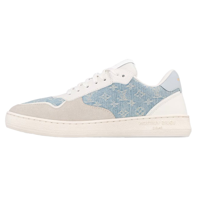 LOUIS VUITTON LV Stadium Low-Top Skateboard Shoes Women's Light Blue