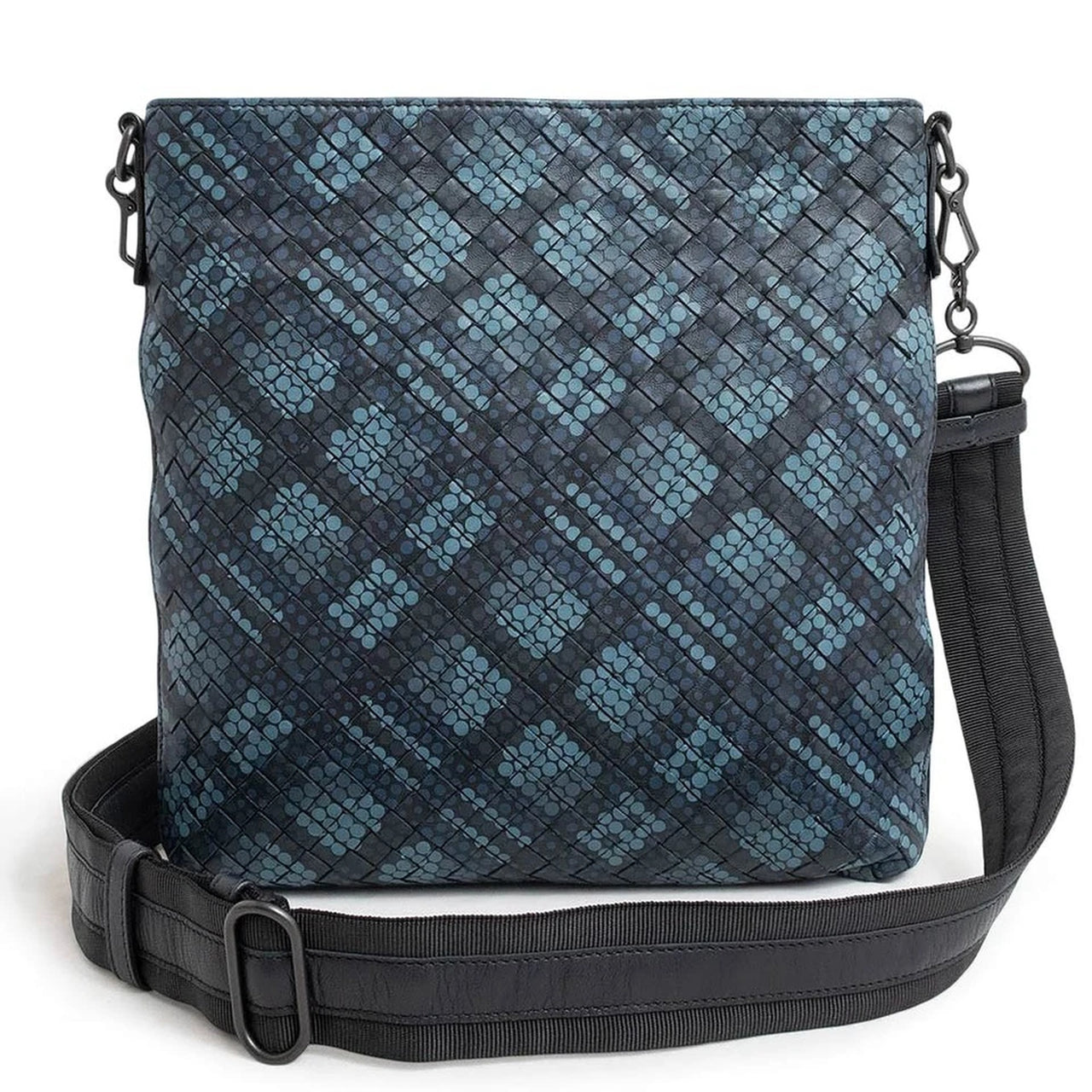 Bottega Veneta Tartan Dot Imitation Messenger Bag