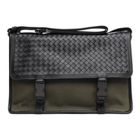 Bottega Veneta Intrecciato & Nylon Crossbody Shoulder Bag