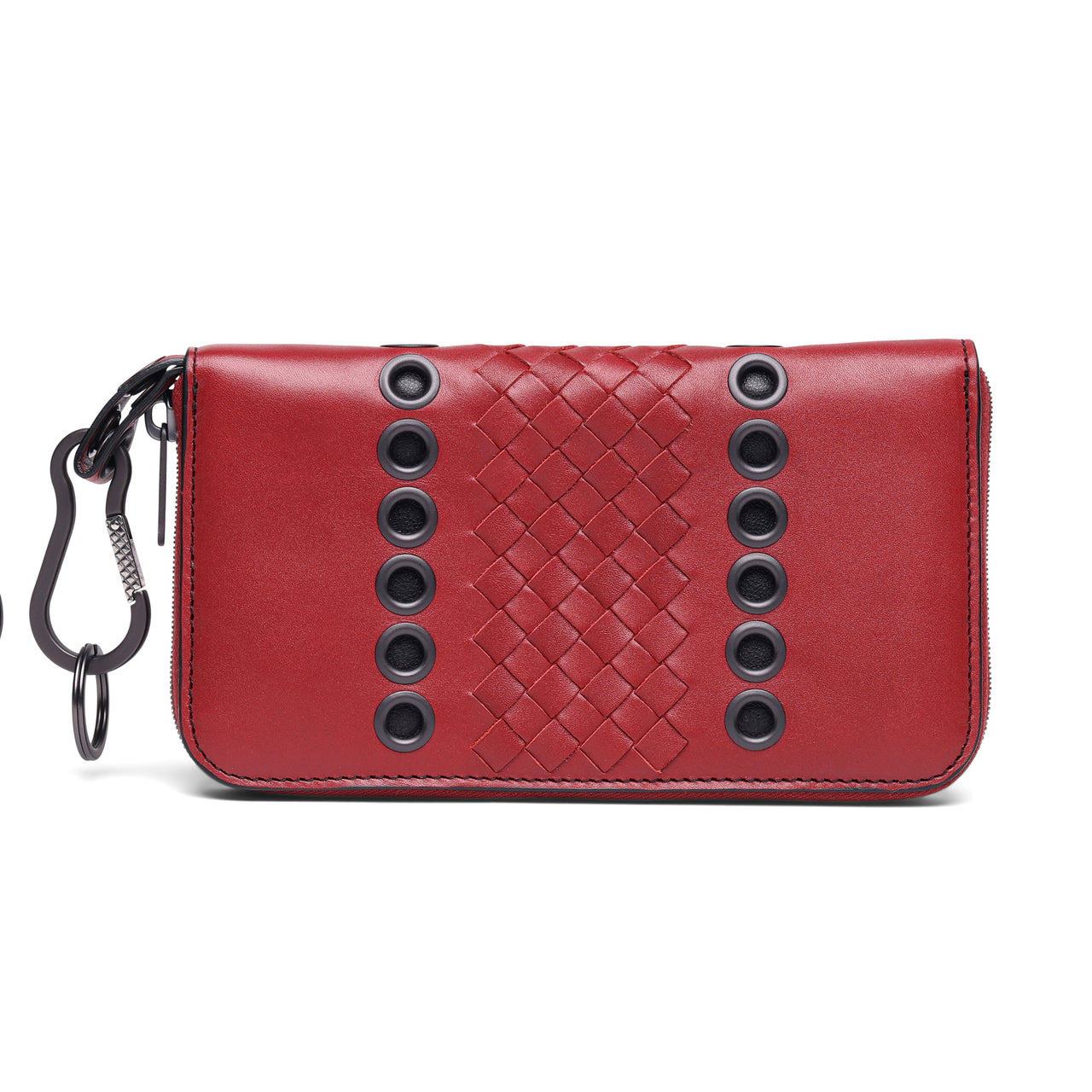Bottega Veneta Round Zip Long Wallet