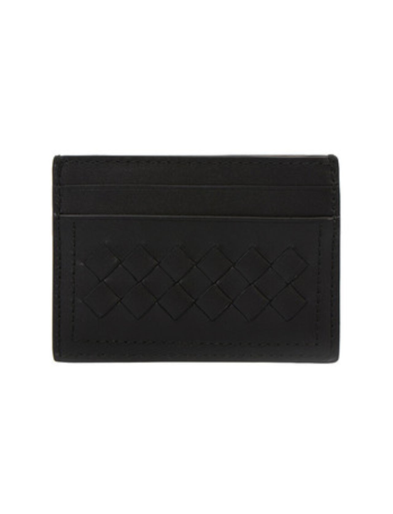Bottega Veneta Cowhide Braided Card Holder