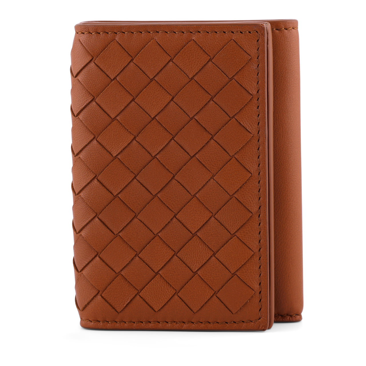 Bottega Veneta Intrecciato Nappa Mini Tri-fold Wallet