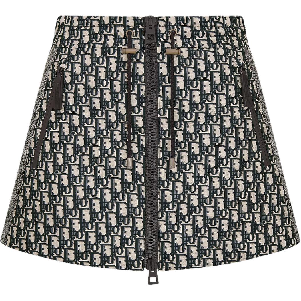 DIOR FW24 Casual Short Skirts Women's Blue