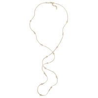 CHANEL Metal Necklaces Unisex Gold