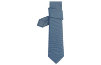 HERMES Ties Men Sky Blue/Marine Blue