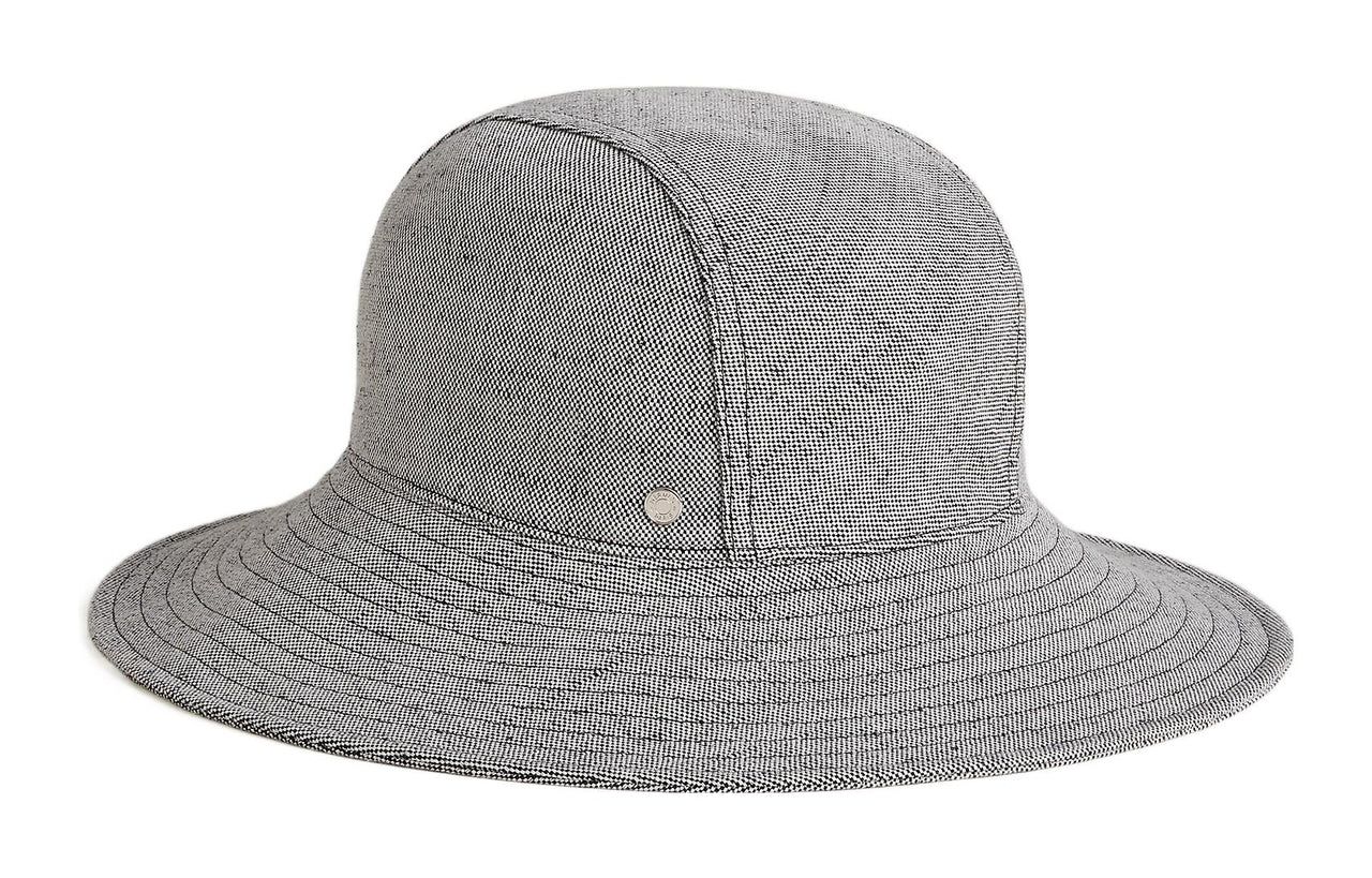 HERMES Colette Bucket Hats Unisex Gray