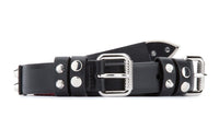PRADA Leather Belts Women's Black