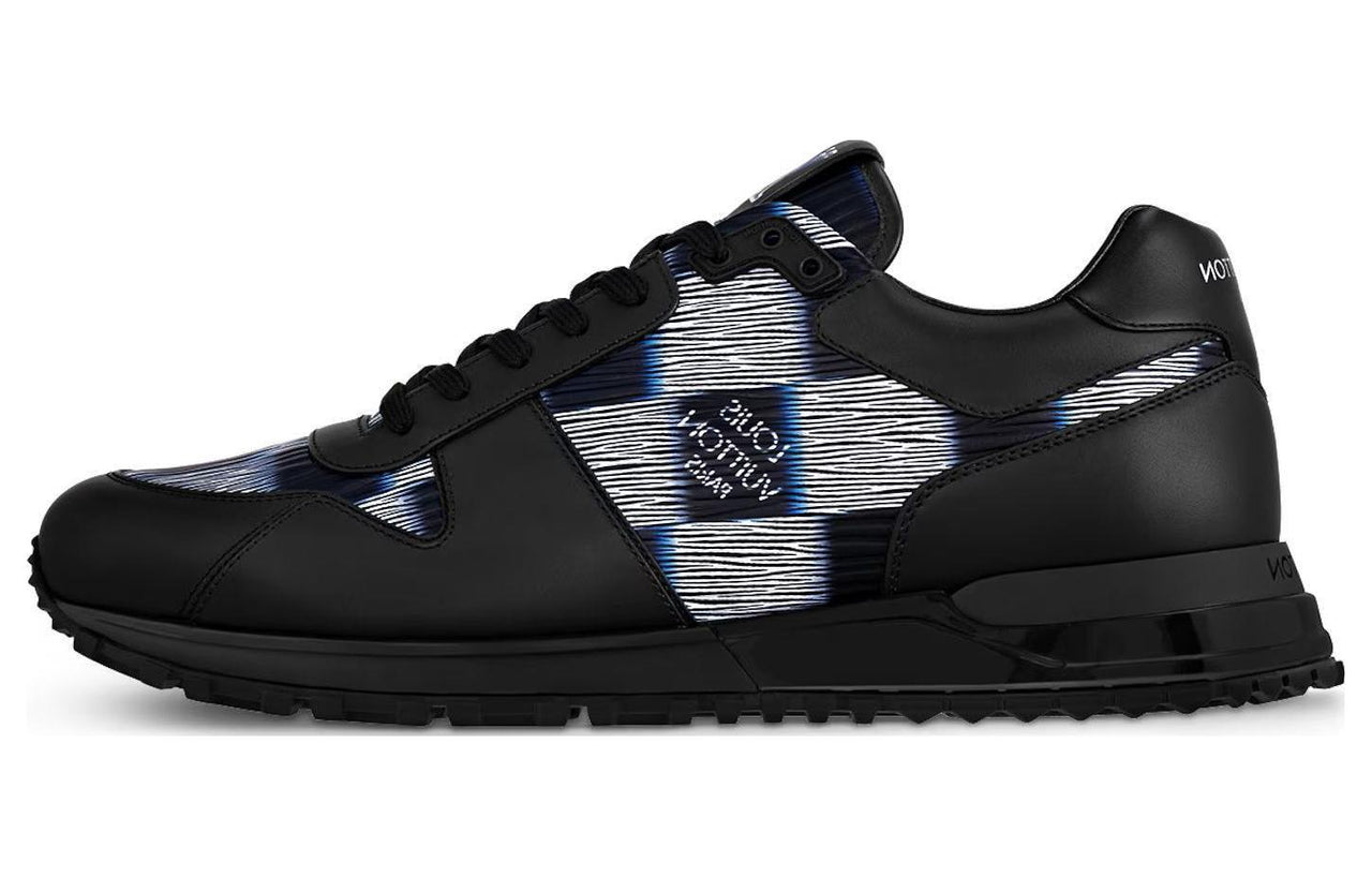 LOUIS VUITTON Run Away Low Top Casual Shoes Men's Black