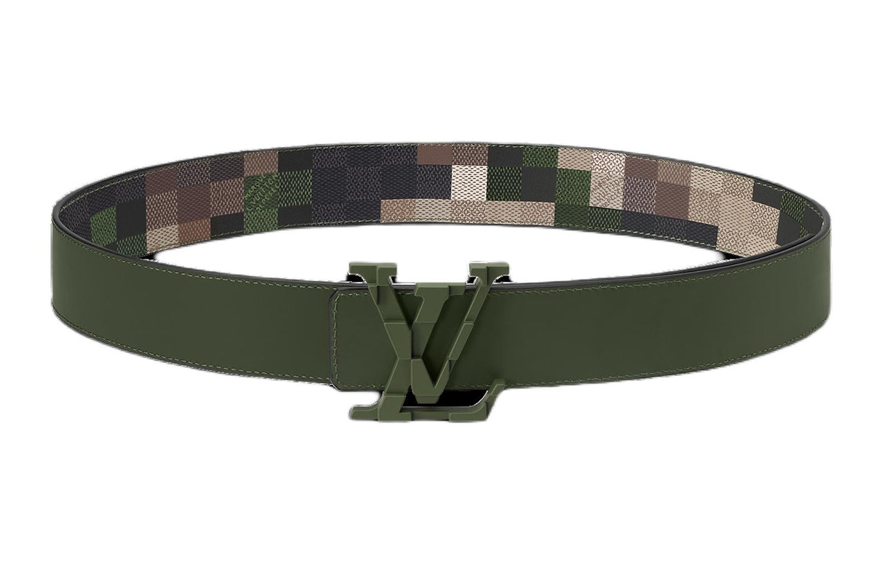 LOUIS VUITTON Lv Mega Pixel 40mm Reversible Belt