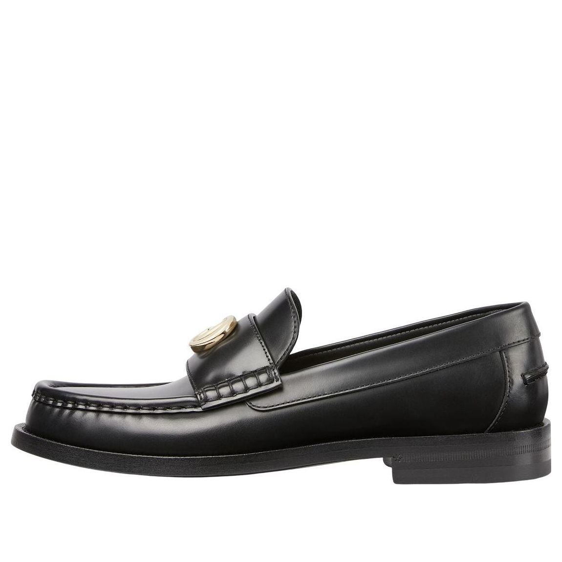(WMNS) Gucci Double G Loafers 'Black' 816333-17X00-1000