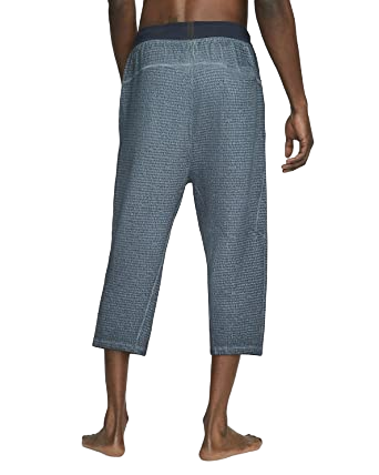 Nike Yoga 3/4 Cropped Training Pants 'Blue' DD2178-437