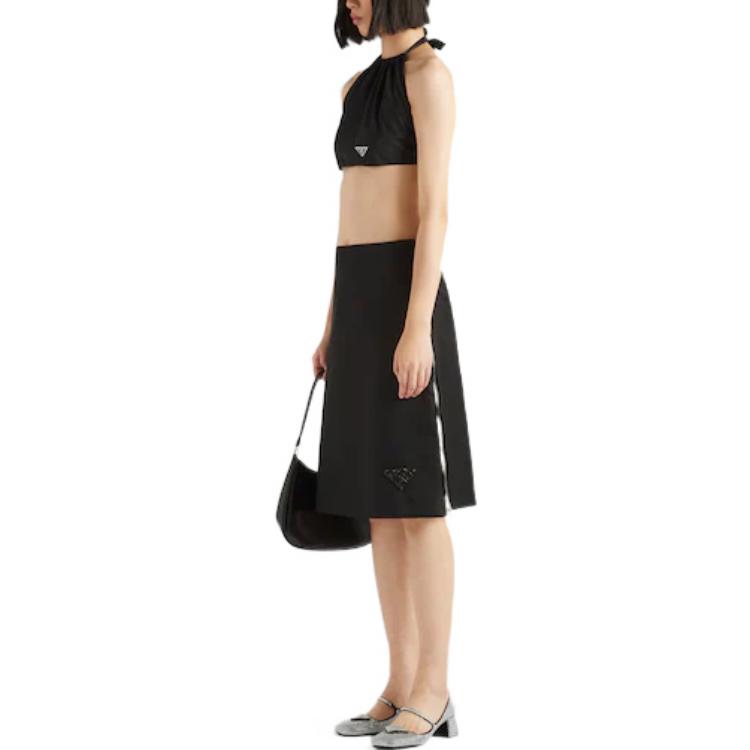 PRADA Casual Long Skirts Women's Black