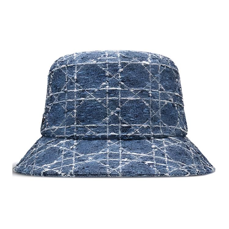 DIOR Acrylic Bucket Hats Women's Blue