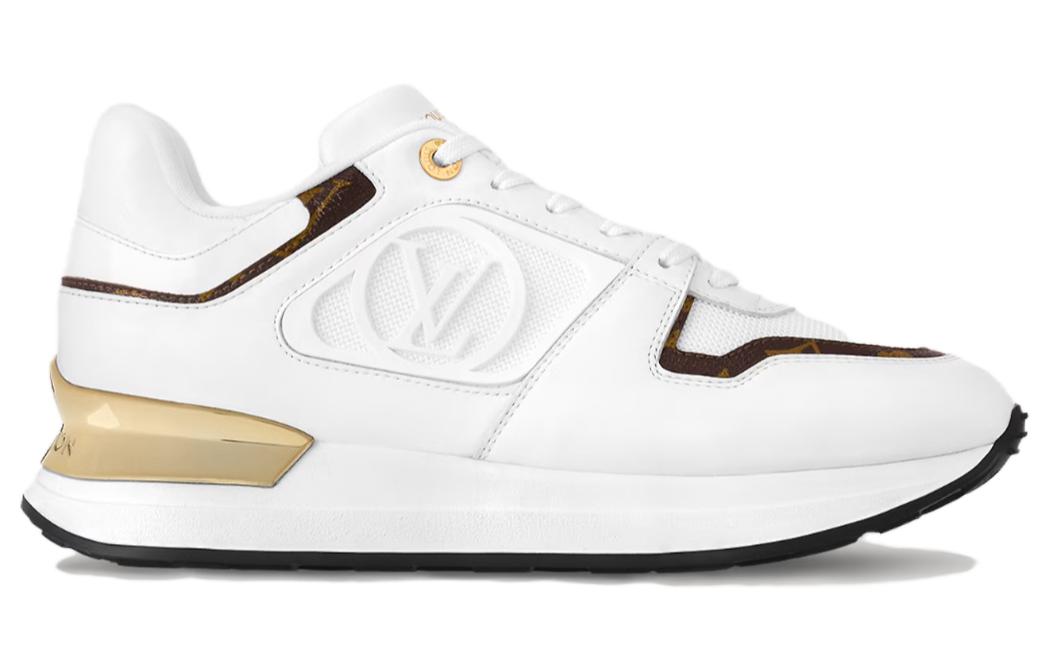 LOUIS VUITTON Run Away Low Top Casual Shoes Women's White