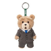Pop Mart Ted2 Teddy Bear Action Plush Pendant 'Suit Bear' Secret Edition PPMT-2503-0035-825285752