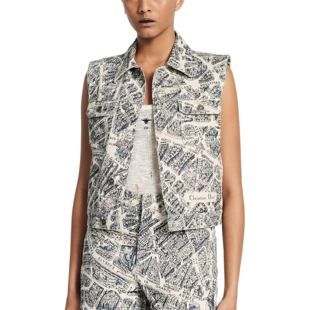 DIOR Vests Women's Navy