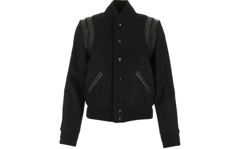 SAINT LAURENT Teddy Varsity Jacket