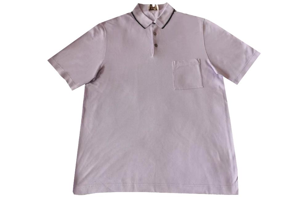 HERMES SS23 Polo Shirt Men's Purple