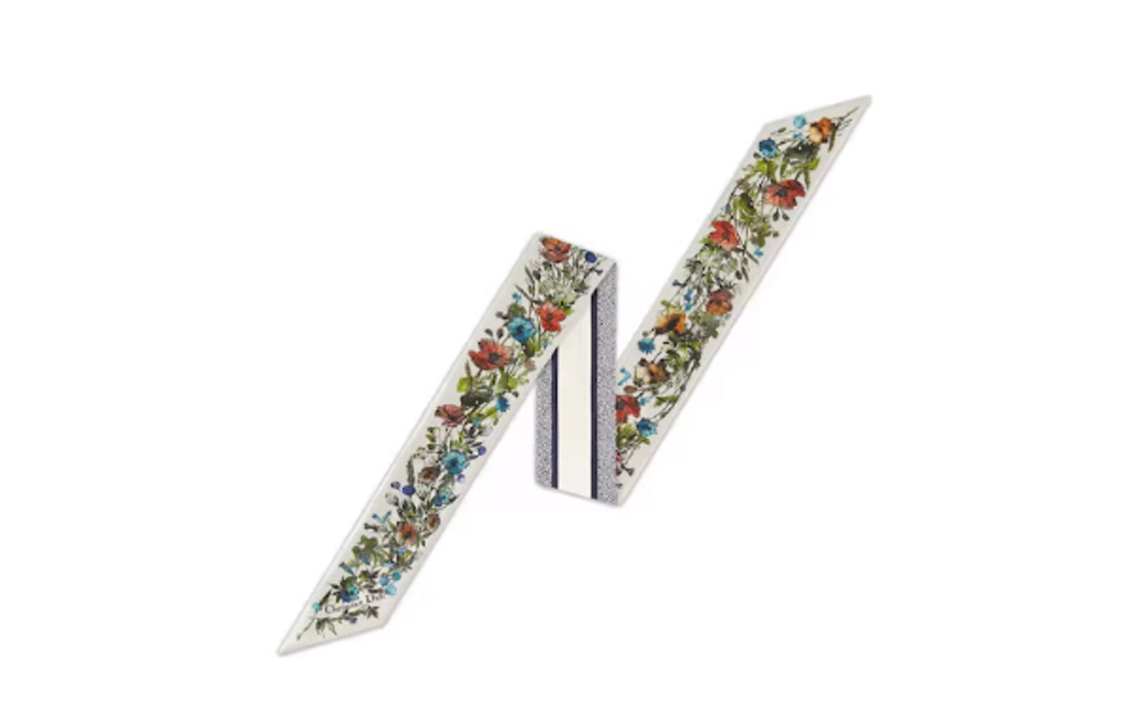 DIOR Silk Scarves Women's Multicolor