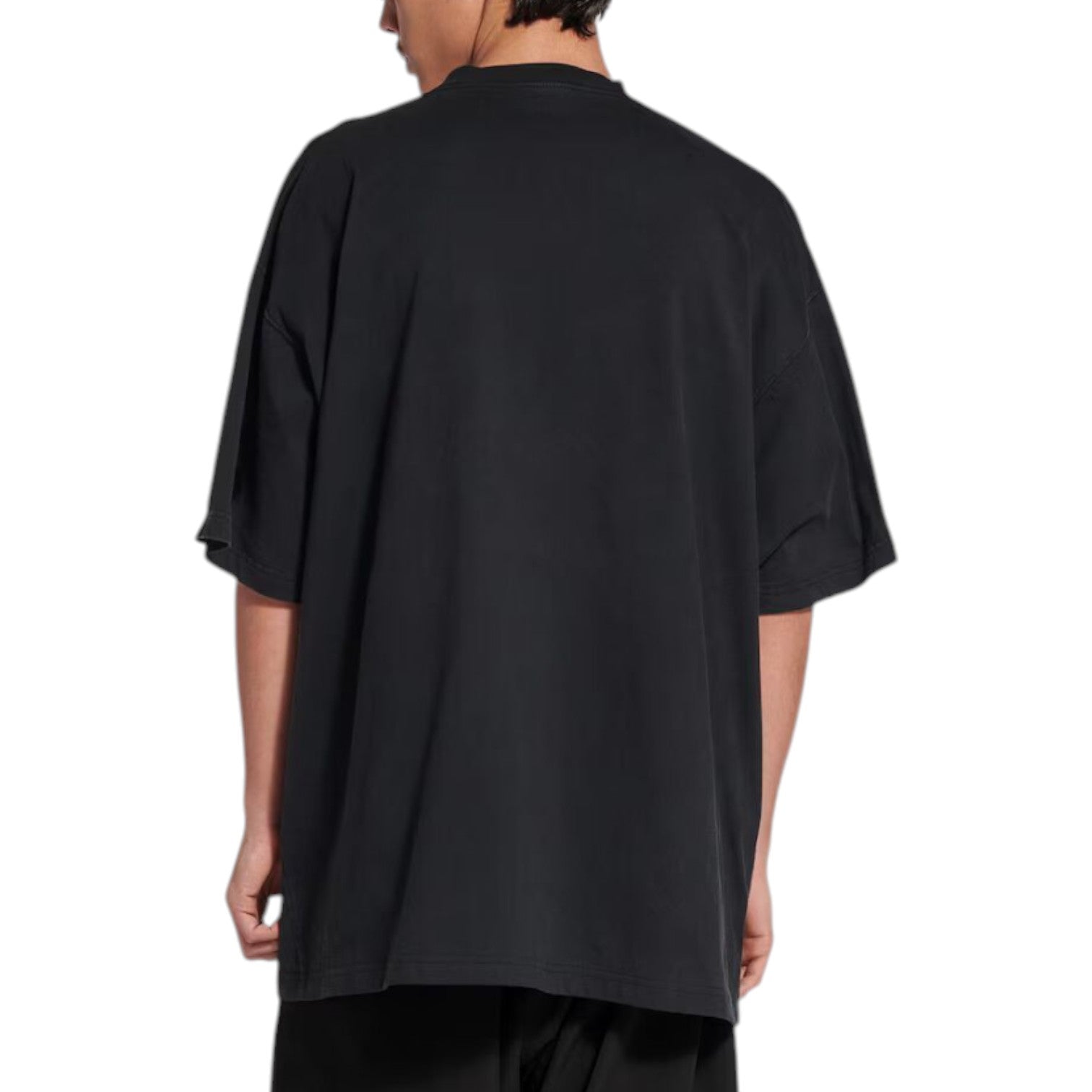 Balenciaga x Puma Oversized T-shirt 'Black Faded' 831305TTVA61041