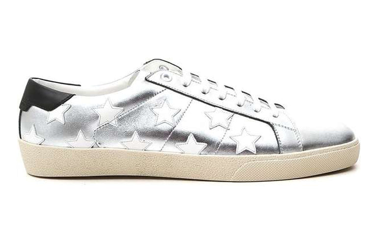 SAINT LAURENT Court Classic SL/06 Black Silver