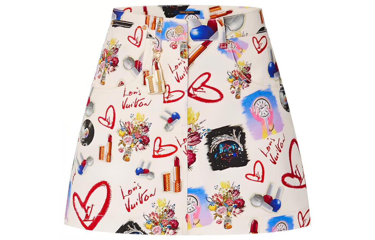 LOUIS VUITTON FW21 Casual Short Skirts Women's Multicolor
