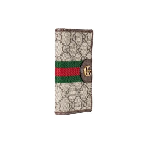 Gucci 26 Ophidia Long Card Case 'Beige Brown' 834691-FAEOI-9746
