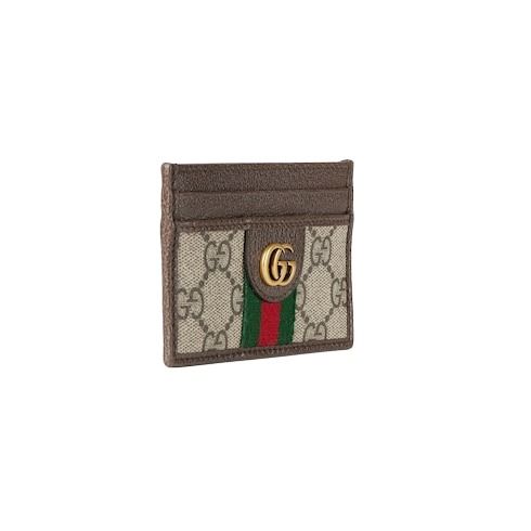 Gucci 26 Ophidia Card Case 'Beige Brown' 834795-FAEOI-9746