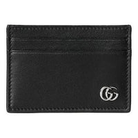 Gucci 26 GG Marmont Card Case with Money Clip 'Black' 835051-AAE07-1000