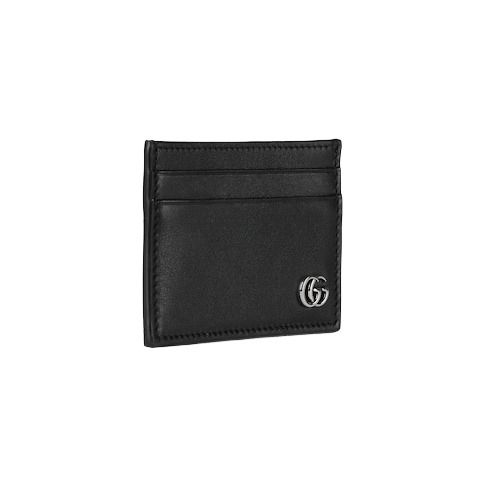 Gucci 26 GG Marmont Card Case with Money Clip 'Black' 835051-AAE07-1000