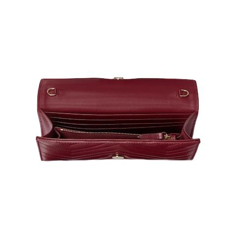 (WMNS) Gucci 25 GG Marmont Wallet on Chain 'Rosso Ancora Red' 837745-AAET8-6207
