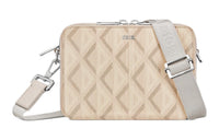 DIOR Canvas With Calfskin Messenger Bag, Portable One Shoulder Crossbody Clutch Regular Men's Beige