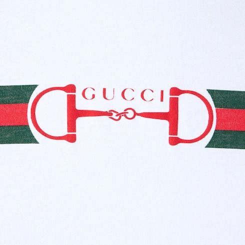 (WMNS) Gucci 26 Cotton Jersey with Print 'White' 837959-XJHM5-9081