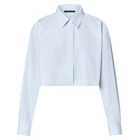 LOUIS VUITTON Cropped Cotton Poplin Shirt