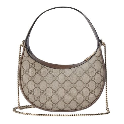 (WMNS) Gucci 26 Ophidia Small Shoulder Bag 'Beige Brown' 838463-FAE0P-9746