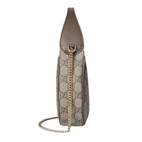 (WMNS) Gucci 26 Ophidia Small Shoulder Bag 'Beige Brown' 838463-FAE0P-9746