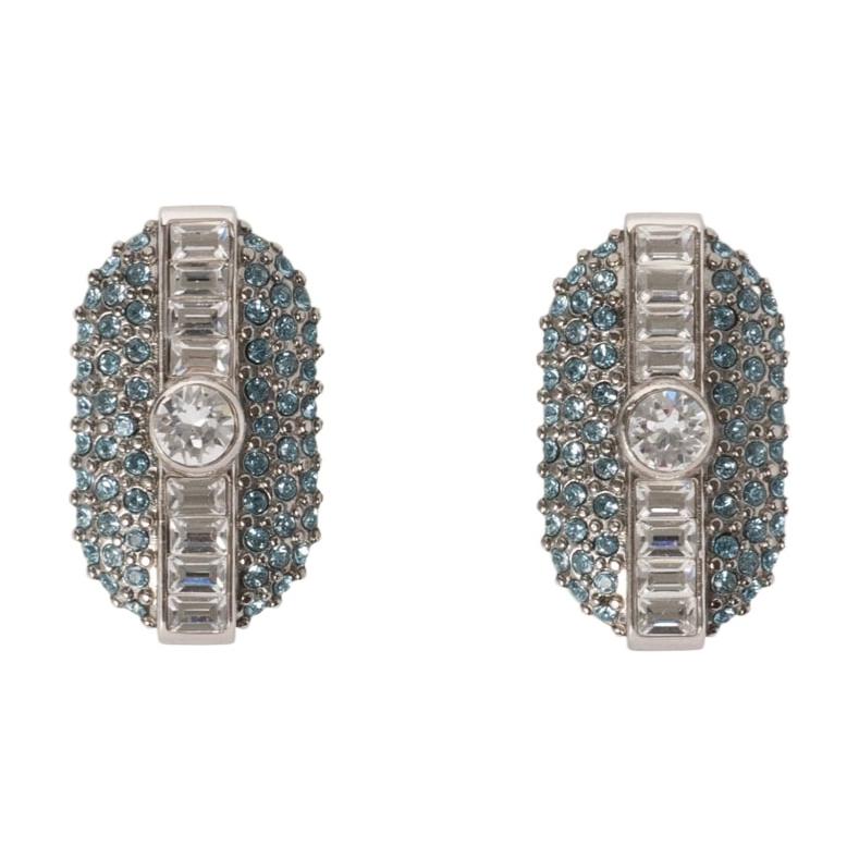 MIU MIU Metal Earrings Women's Silver