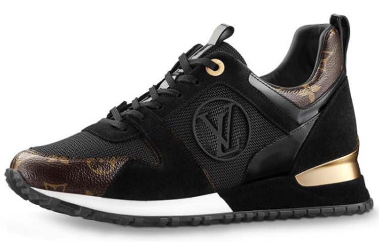 LOUIS VUITTON Run Away Black Monogram Women's