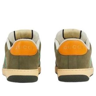 Gucci 25 Screener sneaker 'Beige Green' 838984-HVKI0-9750