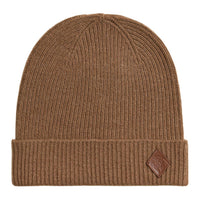 HERMES Wool Cashmere Calfskin Beanies Men's Multicolor