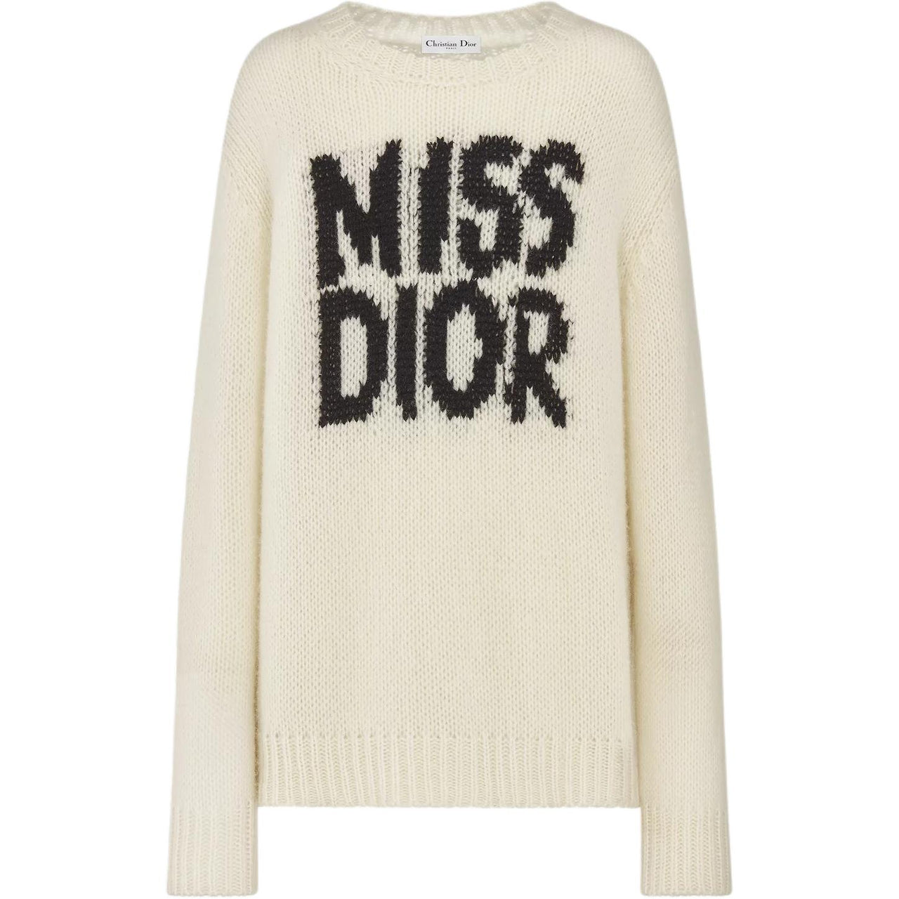 DIOR Cashmere Sweater Women's Ecru