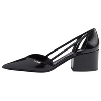 PRADA Chunky Heel High Heels 5.5cm Women's Black