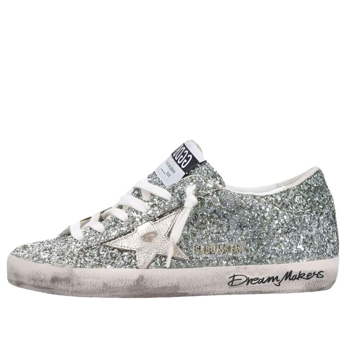 (WMNS) Golden Goose Super-Star 'Platinum Green' GWF00101-F008056-65224
