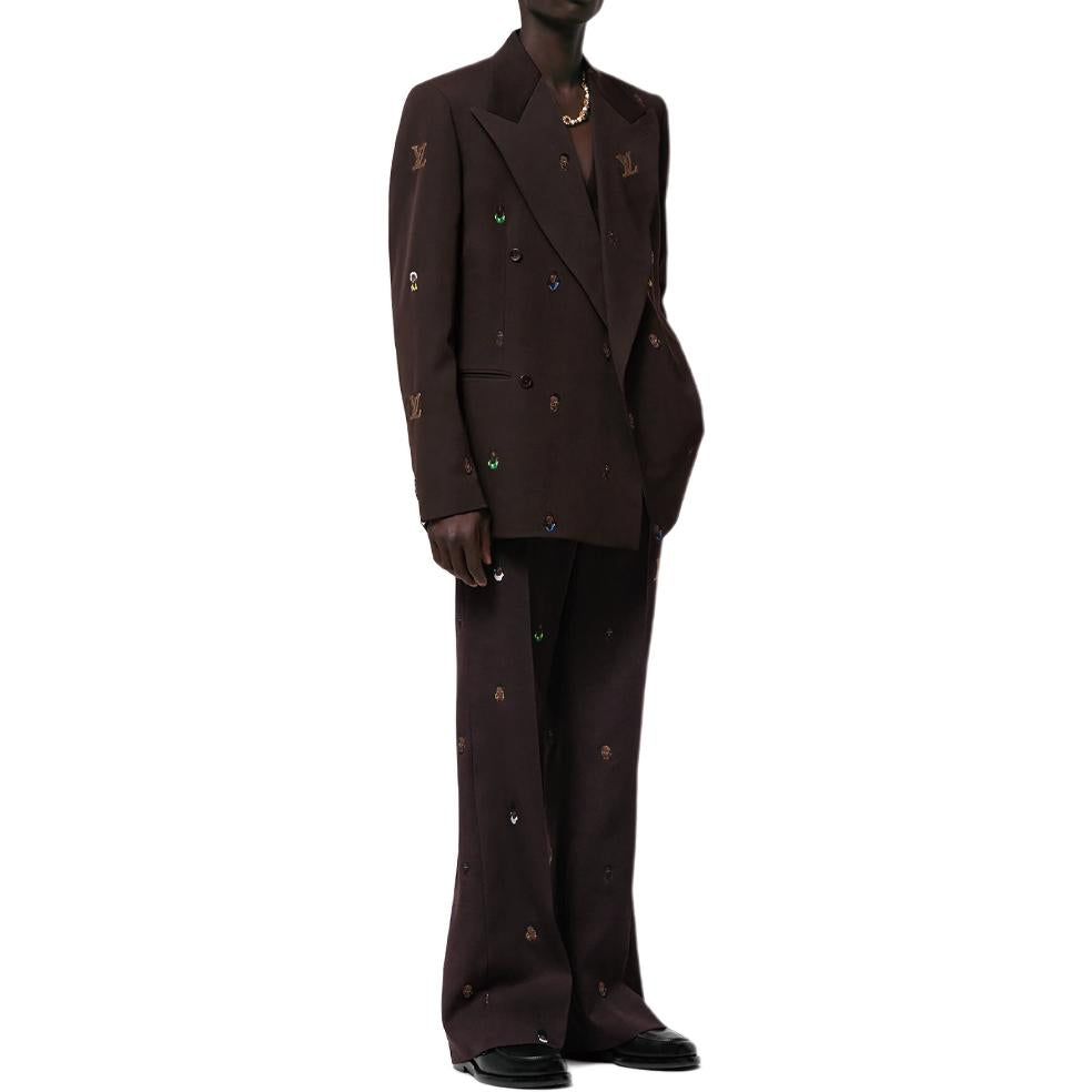 LOUIS VUITTON Embroidered Double Breasted Jacket Henry Taylor