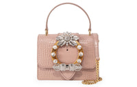MIU MIU Sheepskin Shoulder Bag Crossbody Bag Handbag Women's Pink