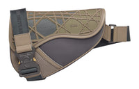 DIOR Saddle Smooth Cow Leather Saddle Bag, Fanny Pack, Sling Bag, Shoulder Bag, Crossbody Bag Men's Dark Gray/Beige
