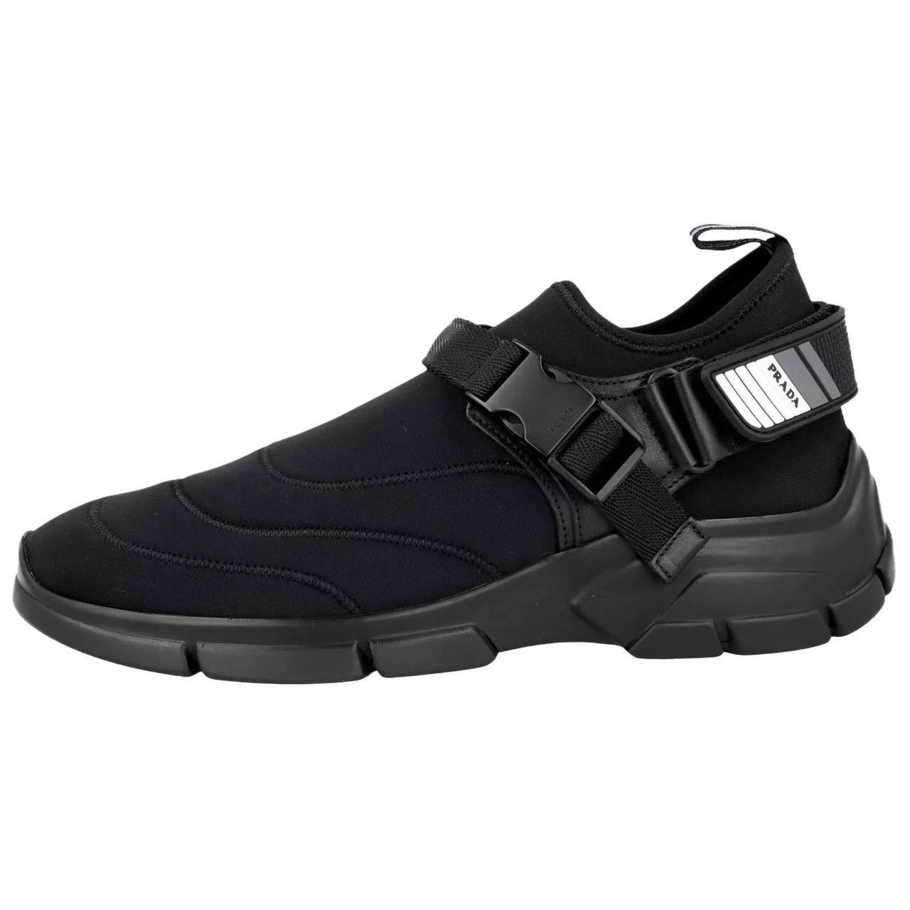 PRADA Polarius Low Top Casual Shoes Men's Black