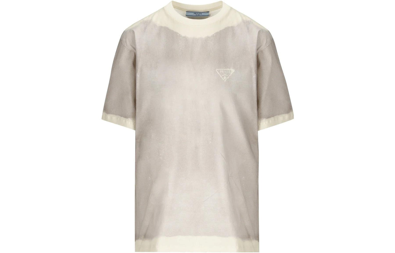 PRADA Short-Sleeved Crewneck T-Shirt